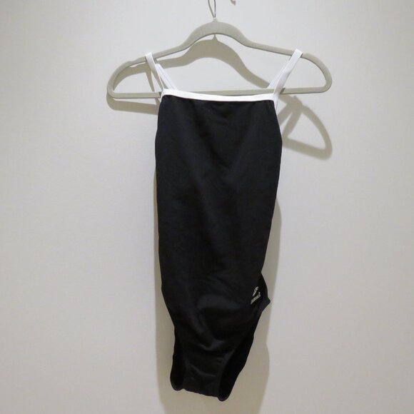 SPEEDO One Piece Flyback Training Endurance+ Swimsuit in Speedo Black Sport NWT - Picture 3 of 13